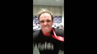 Trevor Phillips Steven Ogg from GTA 5 Tells me quotGo F Yourselfquot NY Comic Con 2013 Original [upl. by Gnuhn306]