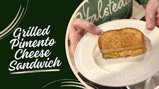 Grilled Pimento Cheese Sandwich  Home with the Halsteads [upl. by Alaine]