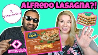 Rana Chicken Alfredo Lasagna Review [upl. by Skill795]