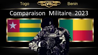 Togo VS Benin Military Power Comparison 2023 🇹🇬vs🇧🇯 [upl. by Gurias]