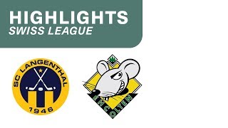 Langenthal vs Olten 41  Highlights Swiss League [upl. by Surtimed]