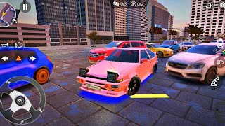 Toyota Corolla Levin AE86 Unlocked for City Parking Missions  Parking Master Multiplayer Gameplay [upl. by Norrehs]