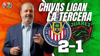 CHIVAS LIGAN LA TERCERA  Guadalajara vs Juárez  Torneo Clausura 2024 Liga MX [upl. by Tallu]