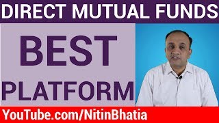 BEST Direct Mutual Funds Investment Platform HINDI [upl. by Eimareg]