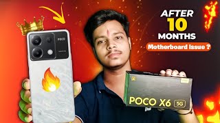 Poco X6 Review After 10 Months 🔥  Poco X6 New Features  Mother Bord Issue [upl. by Ardnazxela]