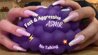 Fast and Aggressive ASMR triggers No Talking LOFI [upl. by Ermine]