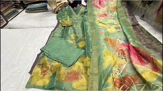 Chickpet Bangalore wholesale kurti sets amp co ord setsSingle saree courier available [upl. by Platto]