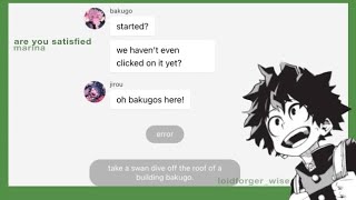 are you satisfied  middle school deku  mha skit  mha lyric prank [upl. by Dobbins]