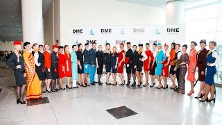 DME RUNWAY in Moscow Domodedovo Airport [upl. by Ario]