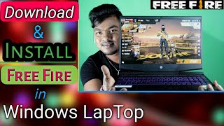 How To Install Free Fire In Windows  windows 10 laptop me freefire kaise install kare [upl. by Nelleoj999]