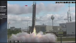 NASA Wallops launches suborbital sounding rocket [upl. by Nnyluqcaj375]