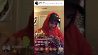 Mario Camarena playing “Pitch Dark” by CHON on Instagram live November 29 2018 [upl. by Assiluj322]