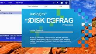 Auslogics Disk Defrag Pro v40040 [upl. by Stickney]