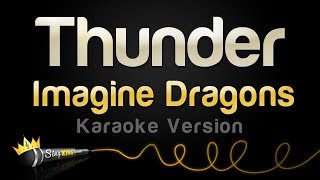 Imagine Dragons  Thunder Karaoke Version [upl. by Milly297]