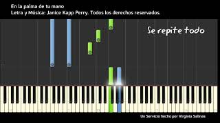 En la Palma de Tu mano LDS Piano Tutorial [upl. by Yrgoerg]