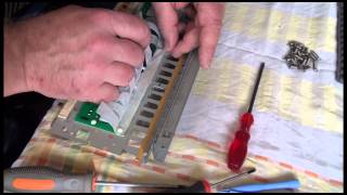 Roland D50 synthesizer repairment tutorial  fixing defect keys [upl. by Ayitahs481]