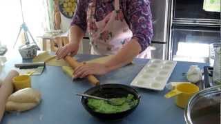 Ravioli Making Lenora Boyle with Kathleen Johnson amp friends [upl. by Sreip]