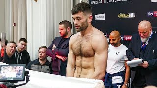 Scott Fitzgerald MAKES WEIGHT AT 2ND ATTEMPT for Anthony Fowler [upl. by Akemyt]