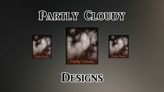 Rocket League Partly Cloudy Designs [upl. by Grayson]