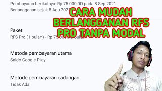 CARA BERLANGGANAN RFS PRO TANPA BAYAR [upl. by Nilats]