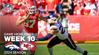 Denver Broncos vs Kansas City Chiefs  2024 Week 10 Game Highlights [upl. by Anilem]