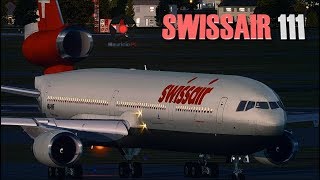 Vuelo 111 de Swiss air Reconstrucción [upl. by Reginauld372]