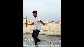 Indian Martial Arts Champion Vineel Guinness World Records Team Master Prabhakar Reddy91 9849465401 [upl. by Anitneuq]