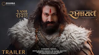 RAMAYAN Part 1  Trailer  Rocking Star Yash as Ravan  Hrithik Roshan  Deepika Padukone Fan Made [upl. by Josee]