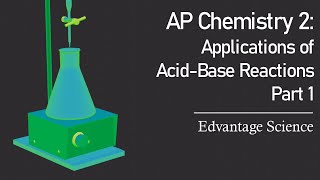 AP Chemistry 2  Chapter 6162 Applications of AcidBase Reactions [upl. by Ylicec]