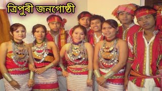 Tripura tribe in north east explained in assamese [upl. by Sirrah]