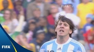 Argentina v Nigeria  2010 FIFA World Cup  Match Highlights [upl. by Osmond941]