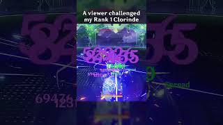 A VIEWER CHALLENGED MY RANK 1 CLORINDE [upl. by Nonnahs]