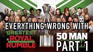 Everything Wrong With WWE Greatest Royal Rumble Part 1 [upl. by Crain]