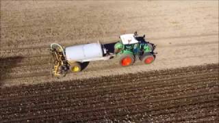 Bouwland injecteren  Slurry injection  Gülle Injektion  Fendt  Peecon  Mestseizoen [upl. by Curley239]