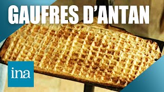 Recette  Les gaufres à lancienne 🧇  Archive INA [upl. by Leik633]