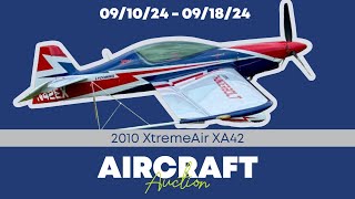 2010 XtremeAir XA42  Stunning Condition  N42EX  Online Auction Starts Sept 10 2024 [upl. by Tada]