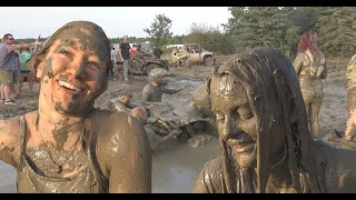 GIRLS  MUD IS FUN  TALL PINES FARM FEST PT 12 [upl. by Nagek759]