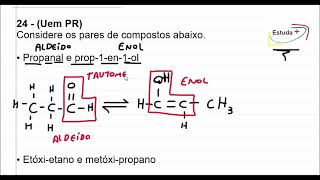 Como saber o tipo de isomeria entre os compostos [upl. by Pavyer]