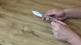 Replica of the Italian knife Extrema Ratio SATRE  review [upl. by Malvie]