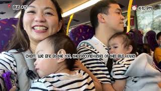 Hong Kong with Twin Babies and a Kid DAY 1 [upl. by Afra]