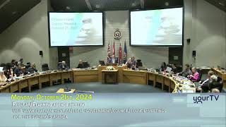 ChathamKent Council October 21 2024 [upl. by Inasah]