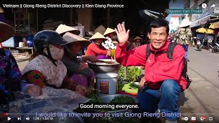 Vietnam  Giong Rieng District Discovery  Kien Giang Province [upl. by Paulo]