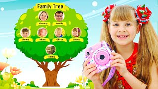 Diana Creates A Family Tree Through Photos [upl. by Ailiec]