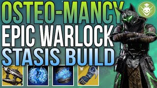 This OSTEO STRIGA  OSMIOMANCY Stasis WARLOCK Build is Absolutely BROKEN Destiny 2 [upl. by Elylrac609]