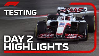 Day 2 Highlights  2022 F1 PreSeason Test Bahrain [upl. by Ethelbert]