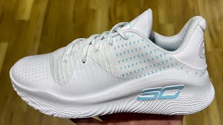 Under Armour Curry 4 Low FloTro April Showers Basketball Shoes [upl. by Ginzburg]