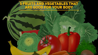 Top 5 Fruits And Vegetables For A Healthy Body  Healthy Diet  Manipal Hospitals [upl. by Hadias]