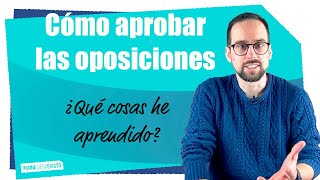 🔴 Cómo APROBAR las OPOSICIONES a conservatorio 🧑‍🎓 [upl. by Calvina]