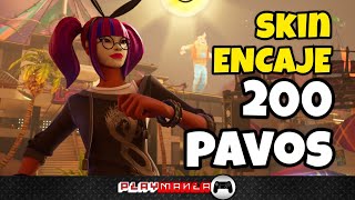 SKIN ENCAJE por 200 PAVOS FORTNITE 🚨😱🚨 [upl. by Vikki841]