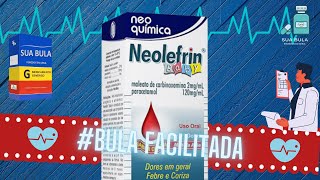 Bula Facilitada do Neolefrin Baby – Para que serve Neolefrin BabyComo tomar Neolefrin BabyDa sono [upl. by Slack502]